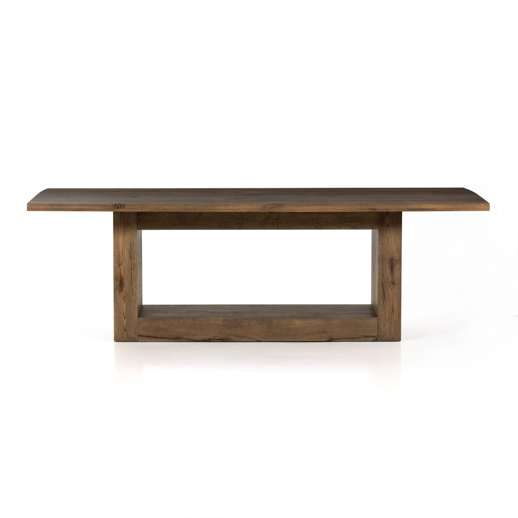 Perrin Dining Table 93 in Rustic Fawn - Hedi's Furniture