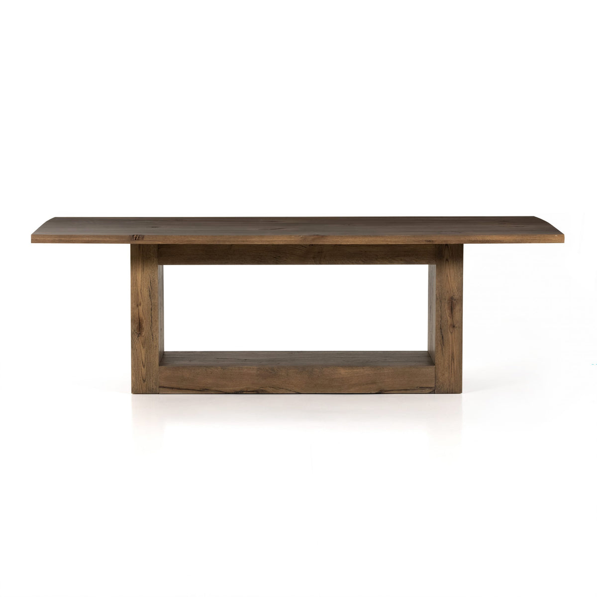 Perrin Dining Table 93 in Rustic Fawn - Hedi's Furniture