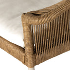 IRVING OUTDOOR DINING ARMCHAIR-SAND - Hedi's Furniture