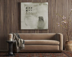 ELIZABETH SOFA-83"-SURREY TAUPE - Hedi's Furniture