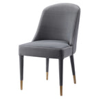 Brie Armless Chair in Gray - Hedi's Furniture