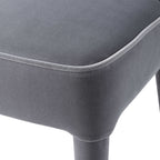 Brie Armless Chair in Gray - Hedi's Furniture