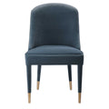 Brie Armless Chair in Blue - Hedi's Furniture
