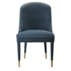 Brie Armless Chair in Blue - Hedi's Furniture