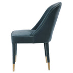 Brie Armless Chair in Blue - Hedi's Furniture