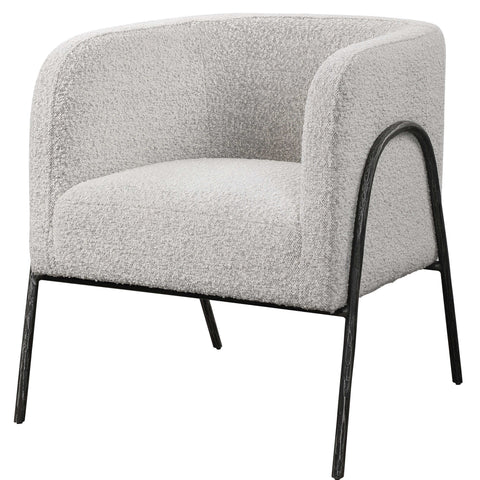 Jacobsen Accent Chair, Gray - Hedi's Furniture