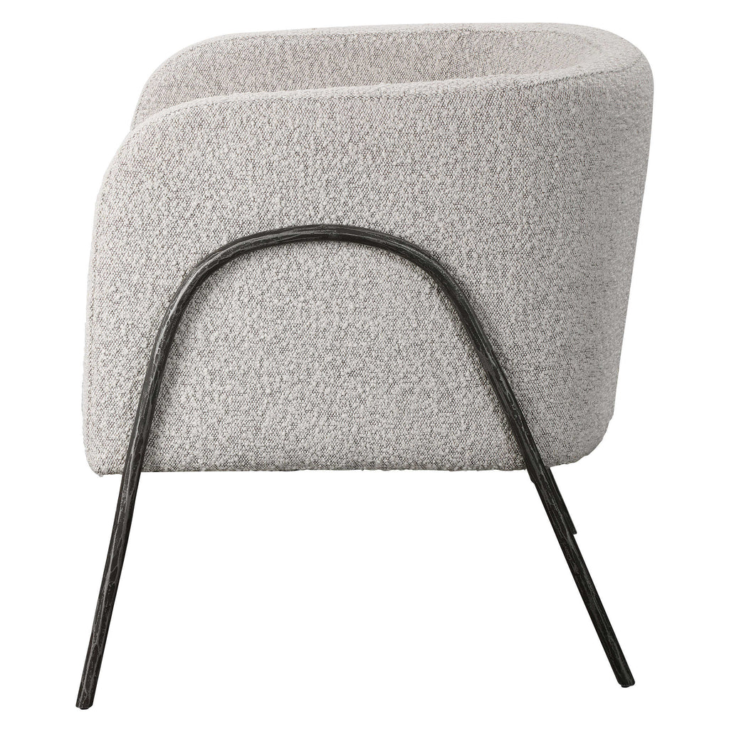 Jacobsen Accent Chair, Gray - Hedi's Furniture