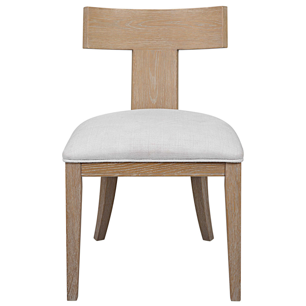 Idris Armless Chair, Natural - Hedi's Furniture