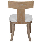 Idris Armless Chair, Natural - Hedi's Furniture