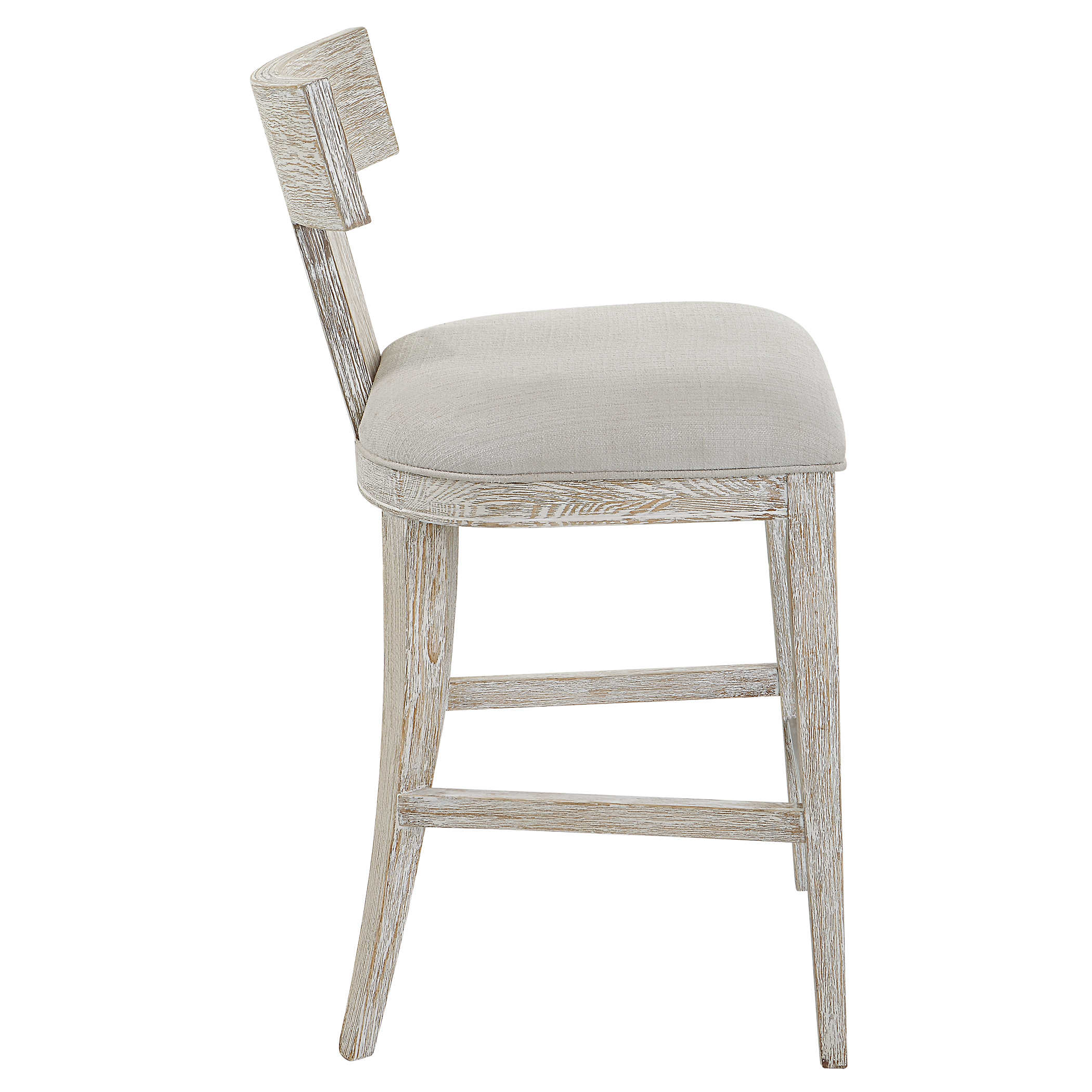 DRIS COUNTER STOOL, WHITE - Hedi's Furniture
