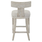 DRIS COUNTER STOOL, WHITE - Hedi's Furniture
