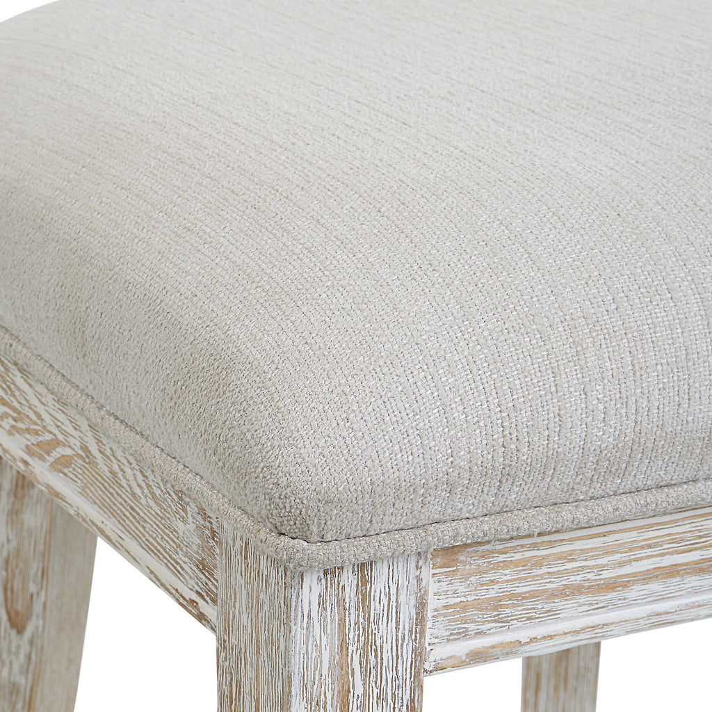 DRIS COUNTER STOOL, WHITE - Hedi's Furniture