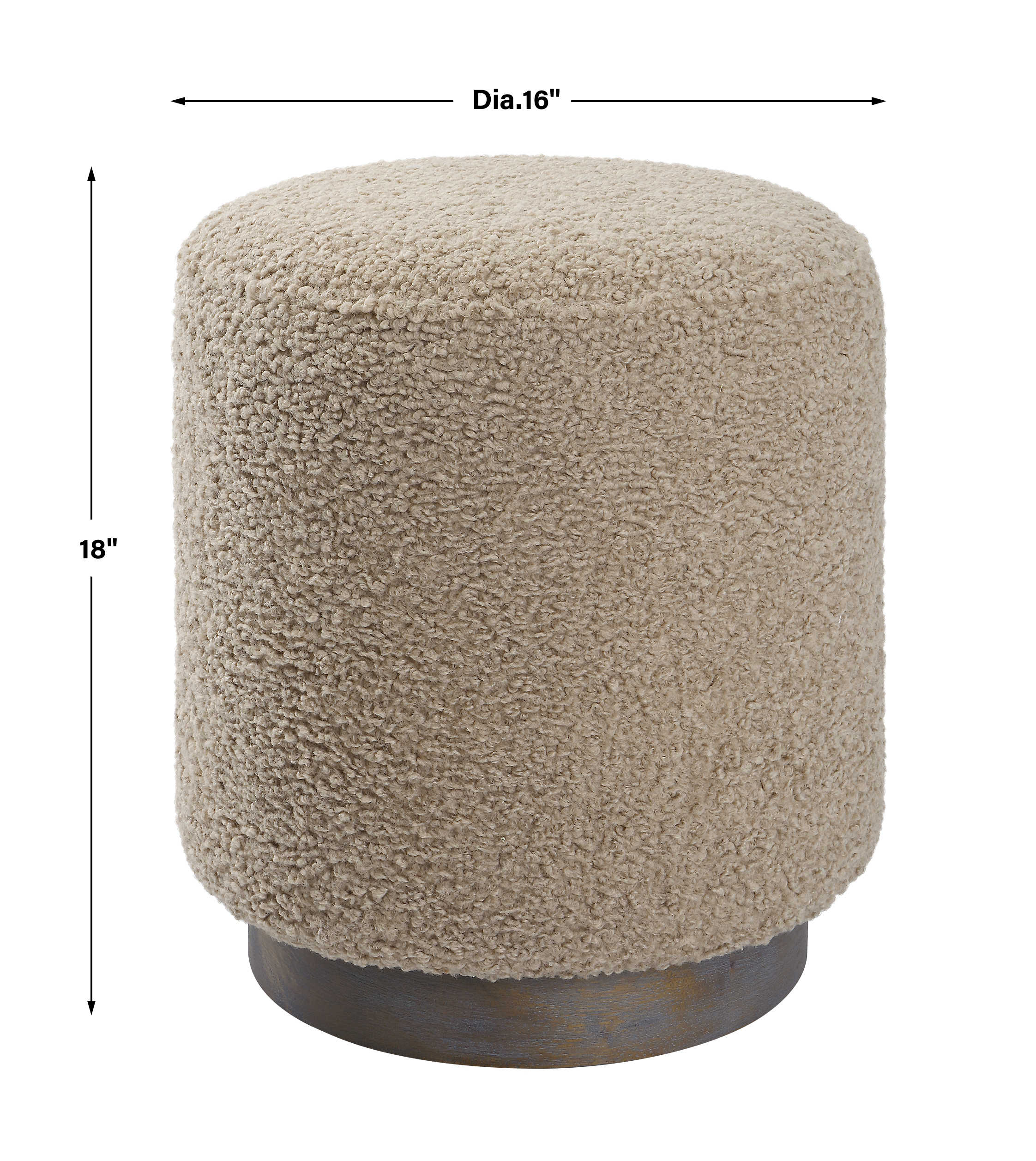 AVILA OTTOMAN, LATTE - Hedi's Furniture