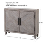 ADALIND 2 DOOR CABINET - Hedi's Furniture