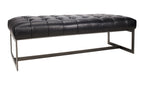 Wyatt Leather Bench - Hedi's Furniture
