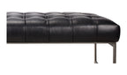Wyatt Leather Bench - Hedi's Furniture