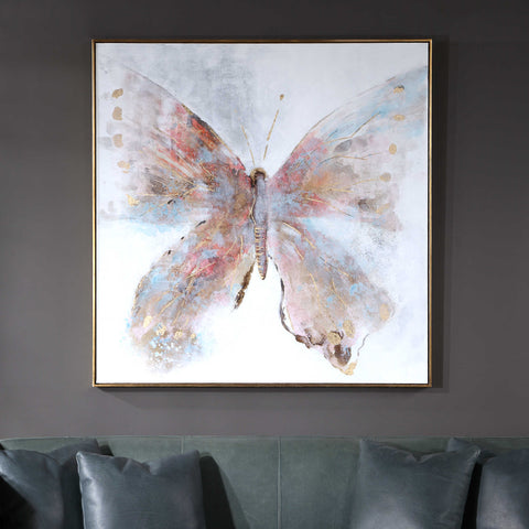 Free Flying Hand Painted Canvas - Hedi's Furniture