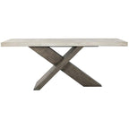 DURANT RECLAIMED PINE 72" CONSOLE TABLE DISTRESSED GRAY/WEATHERED CHALK - Hedi's Furniture