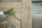 Ciao Bella 84in Trestle Table - Hedi's Furniture