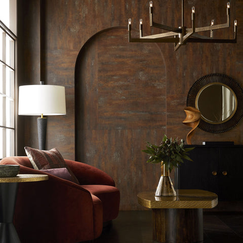 Turner Small Sofa in Paprika Velvet Upholstery - Hedi's Furniture