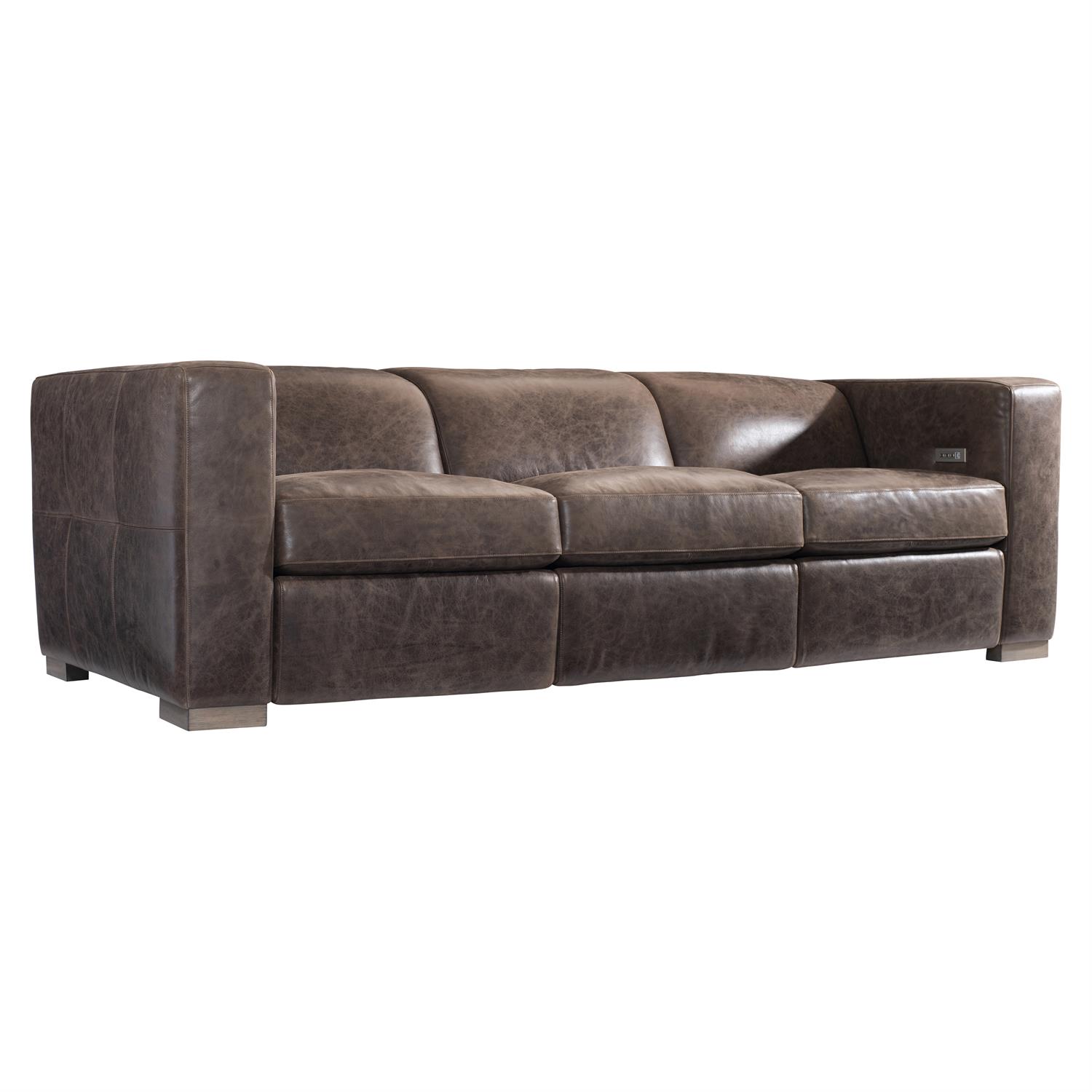 Arrezio Leather Power Motion Sofa - Hedi's Furniture