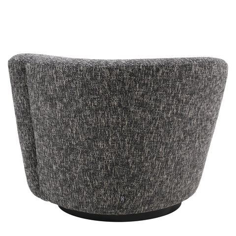 Colin Swivel chair/Gray Left - Hedi's Furniture