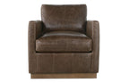 Allie Leather Swivel Chair - Hedi's Furniture