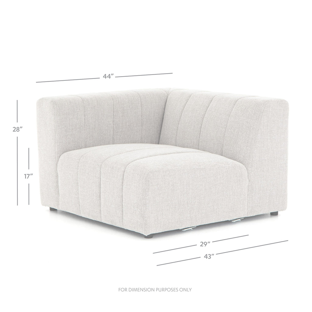 LANGHAM CHANNELED SECTIONAL/Build Your Own - Hedi's Furniture