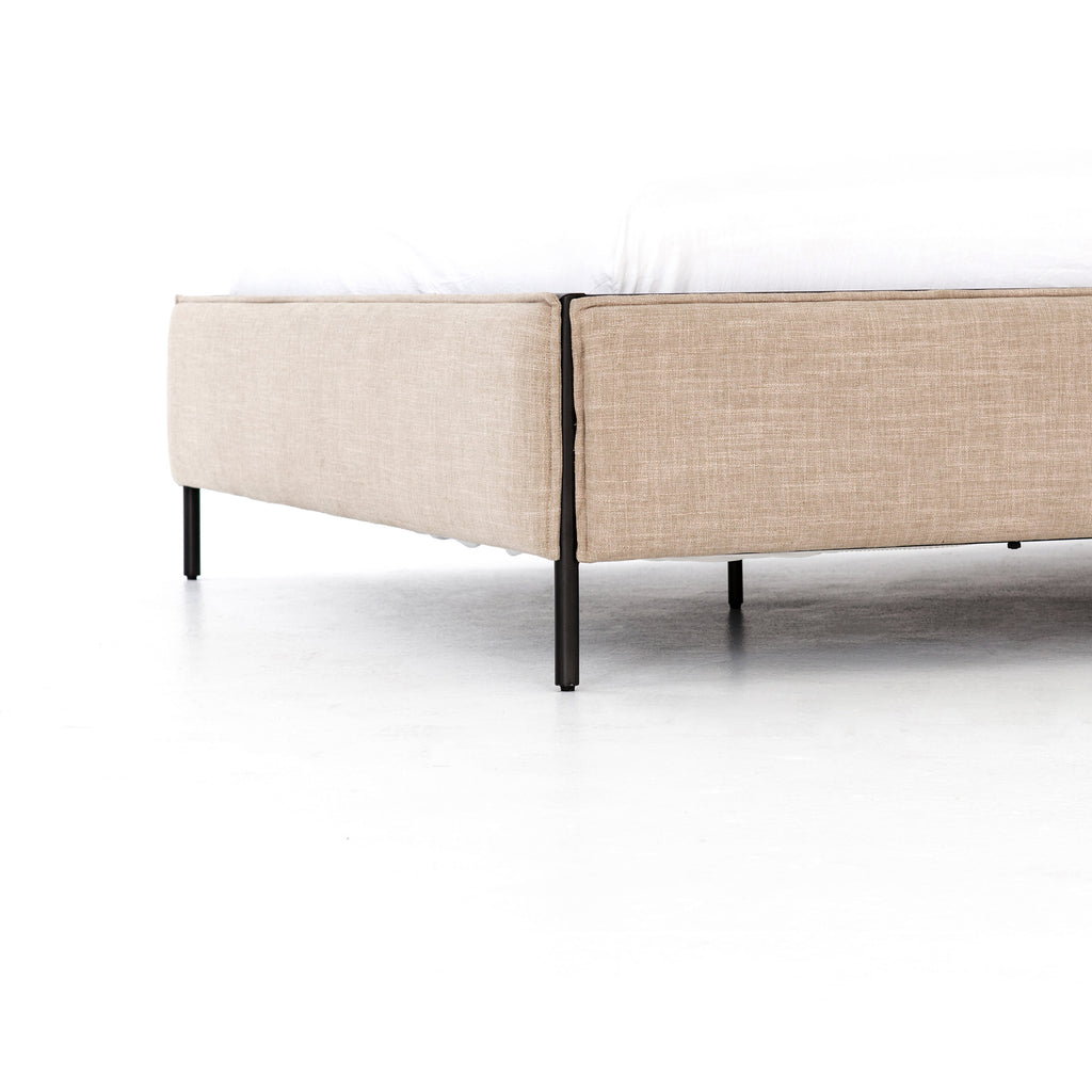 Leigh Upholstered King Bed - Hedi's Furniture