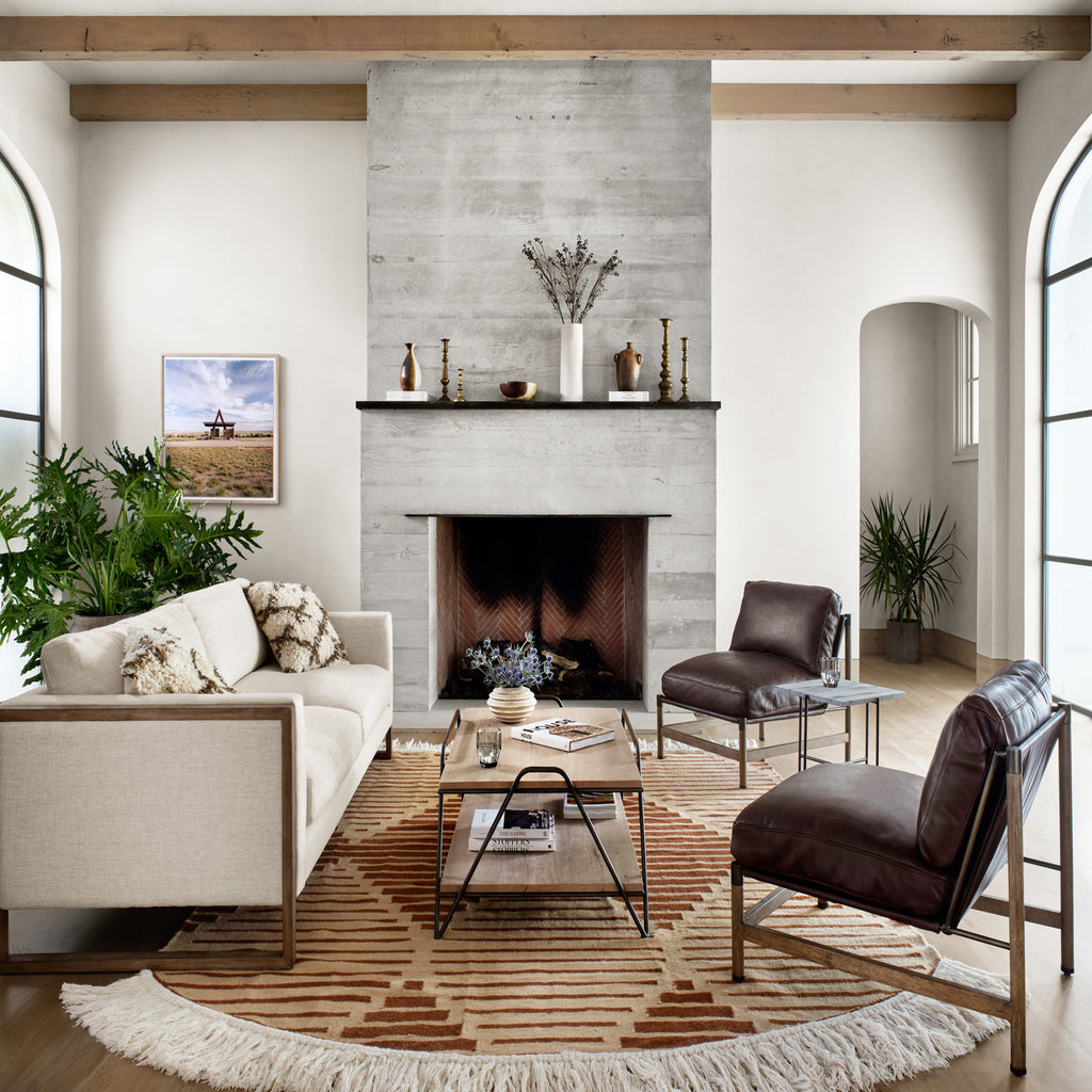 Otis Sofa - 97" - Thames Cream - Hedi's Furniture
