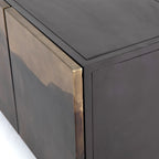 STORMY MEDIA CONSOLE-AGED BROWN - Hedi's Furniture
