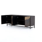 STORMY MEDIA CONSOLE-AGED BROWN - Hedi's Furniture