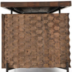 RAFFAEL DESK-ANTIQUE BROWN - Hedi's Furniture