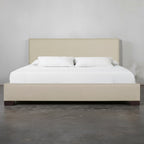 Pryce Fabric Panel Bed King - Hedi's Furniture