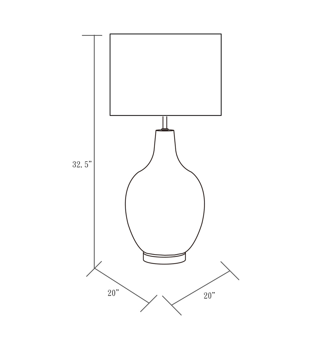 Kendra Table Lamp. - Hedi's Furniture