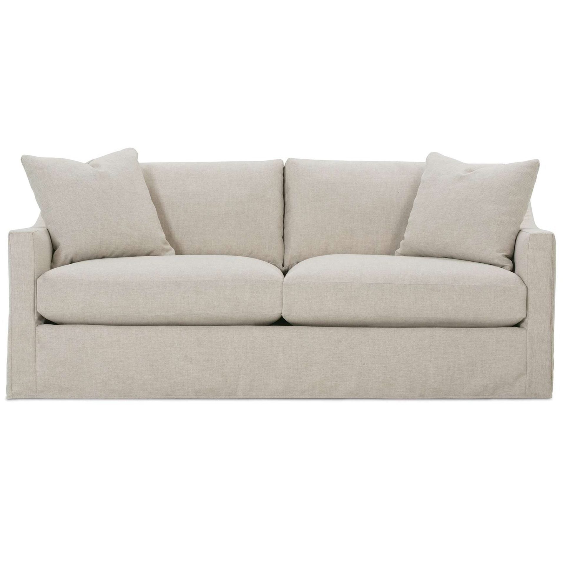 BRADFORD 2 CUSHION SLIPCOVER SOFA-82" - Hedi's Furniture