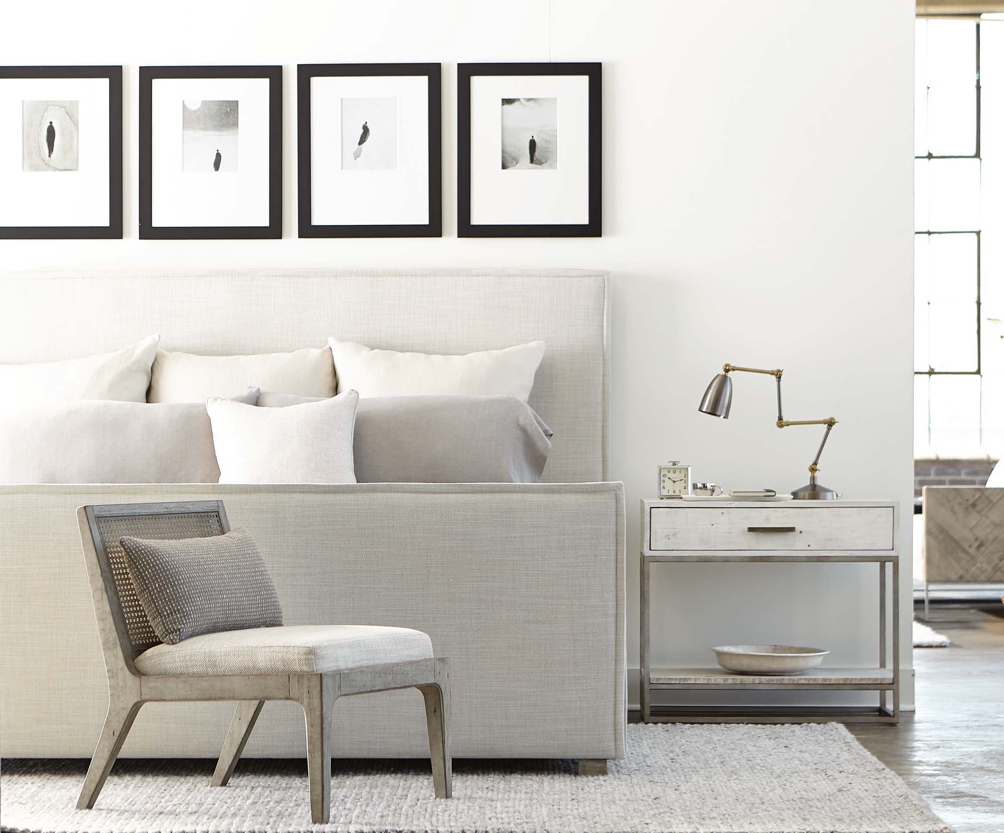 Sawyer Upholstered Bed - Hedi's Furniture