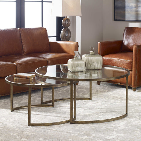 Rhea Nesting Coffee Table S/2 - Hedi's Furniture